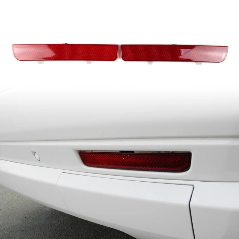 

Auto Rear Bumper Reflector Left/Right Side for LR2 2008-2015 Bumper Trim Red Reflector XFF500030 XFF500020 Light Cover