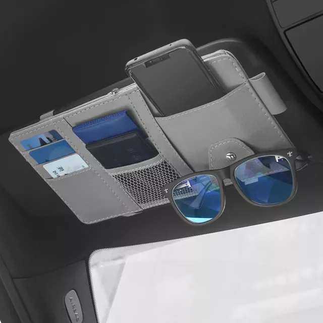 

Visor Organizer Car Visor Sunglasses Holder Visor Accessories for Trucks Interior Car Accessories Visor Organizer for Trucks