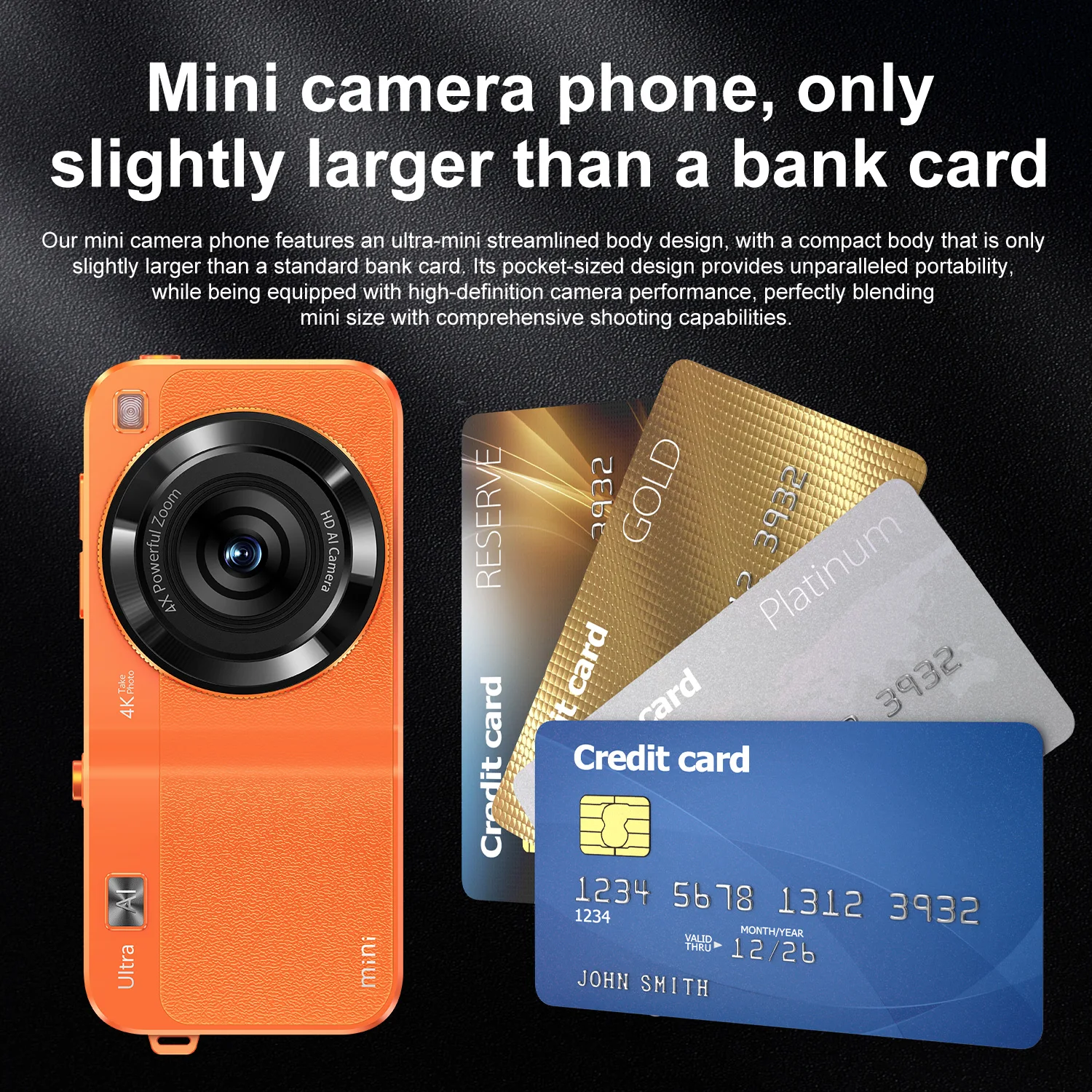 Фото Смартфон IVMI S17 Ultra mini на Android, 2 ГБ ОЗУ + 16 ГБ памяти, камеры 5 МП + 13 МП, Bluetooth, Wi-Fi, Google, мобильный телефон для студентов и детей. №5