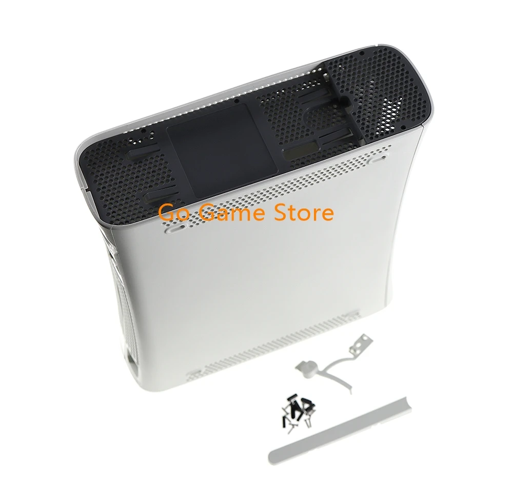 5 комплектов для XBOX 360 Fat Console Housing House Shell с логотипом полный корпус XBOX360 черный