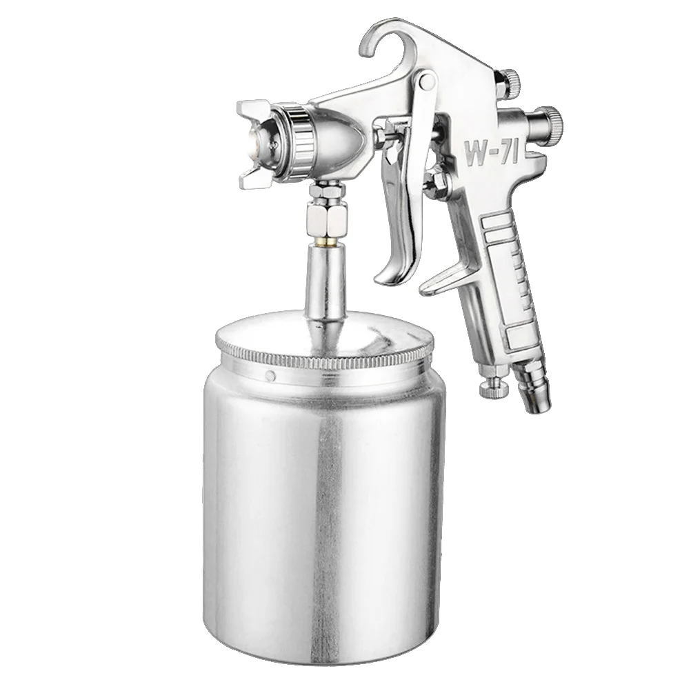 

Suction Feed Air Spray Paint 1.5mm Stainless Nozzle Airbrush Painting Tool for Car Furniture Painting Hand Held Paint Sprayer