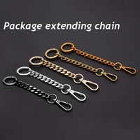 extension bag chain diy 15cm gold silver gun black short metal chains to extend your bag strap