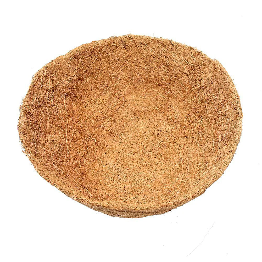 

Replaceable Thick Coco Coir Liners Strong Water Absorption Coconut Fiber Lining For Hanging Planter Basket Garden Flower Pot