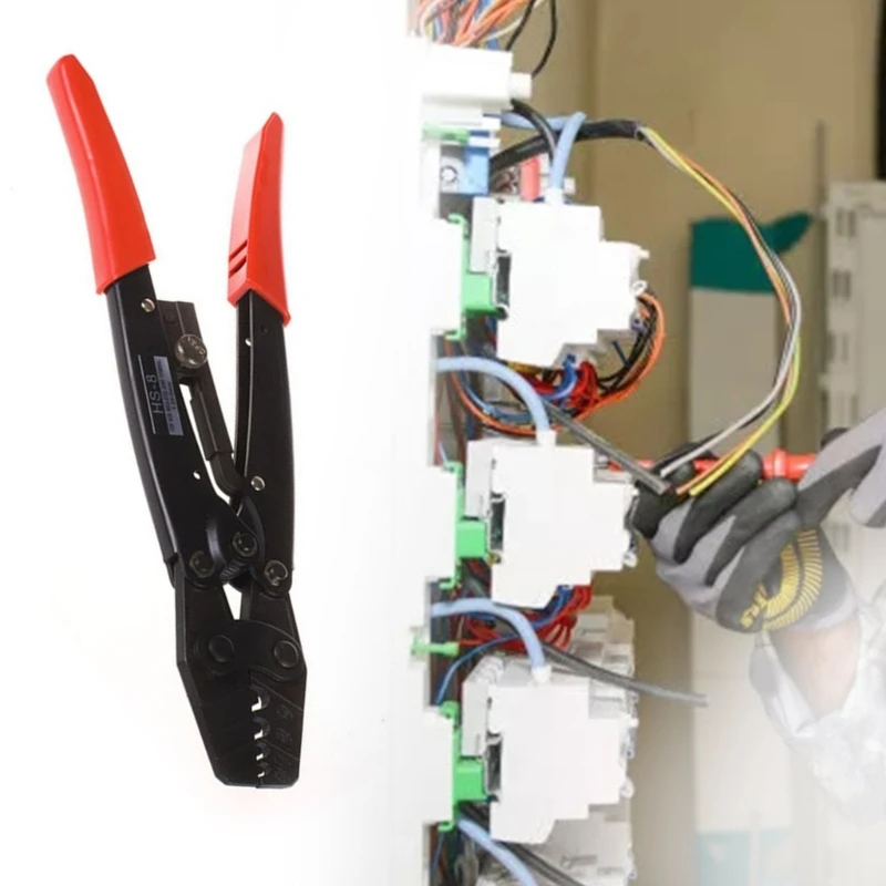 

Ratchet Electrician Crimping Pliers Scissors Cable Cutter Tool Wire Stripper Optimized Shape Precision Blade Neat Smooth