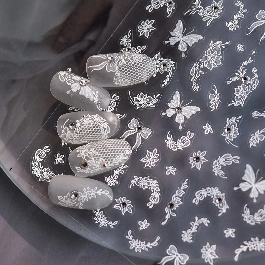 1 шт. самоклеящиеся Слайдеры для ногтей