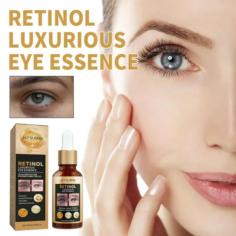 

30ml Retinol Eye Essence Under Eye Cream For Dark Circles And Puffiness Depuffing Eye Serums Moisturize Tighten Eye Skin Care