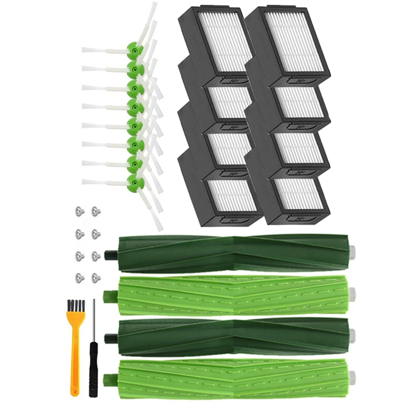 

Main Side Brush Filter Dust Bag Replacement For Irobot Roomba I3 I3+ I4 I6 I6+ I7 I7+ I8 I8+ E5 E6 E7 Robot Vacuum