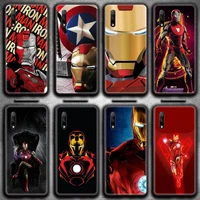 marvel superhero iron man phone case for huawei nova 6se 7 7pro 7se honor 7a 8a 7c 9c play