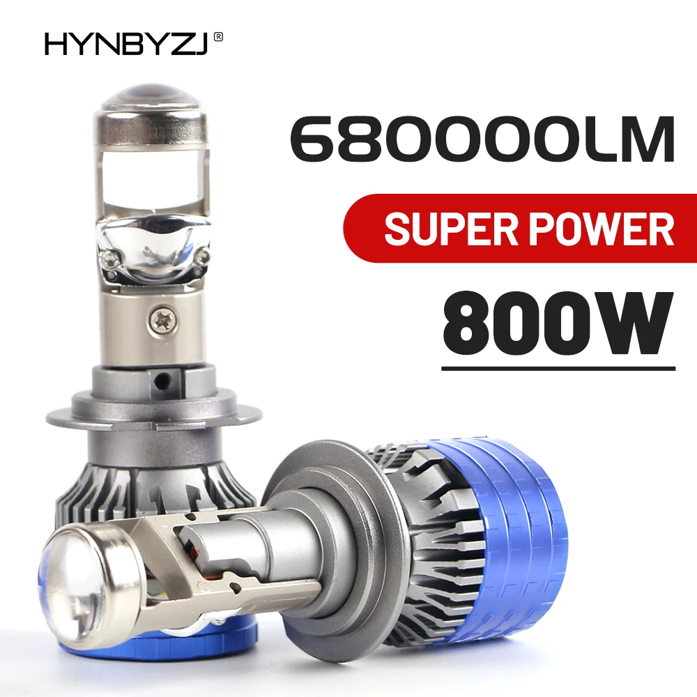 HYNBYZJ 800W H7 H4 светодиодный