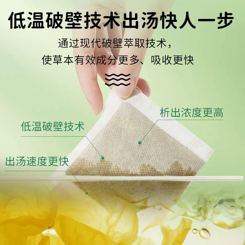 Фото Травяной сбор для ванн Nanjing Tongrentang Astragalus, не требующий варки, 12 пакетиков по 20 г №3