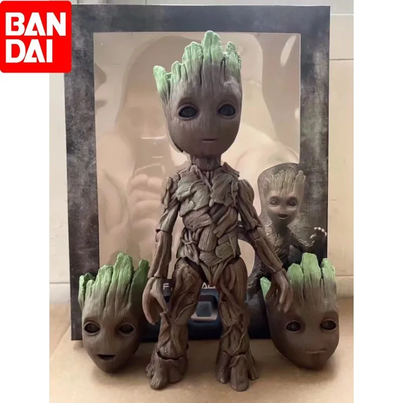 

26cm Action Figure Guardians of The Galaxy Groot Cute Baby Tree Man Figurine Statue Doll Collectible Model Toy for Children Gift