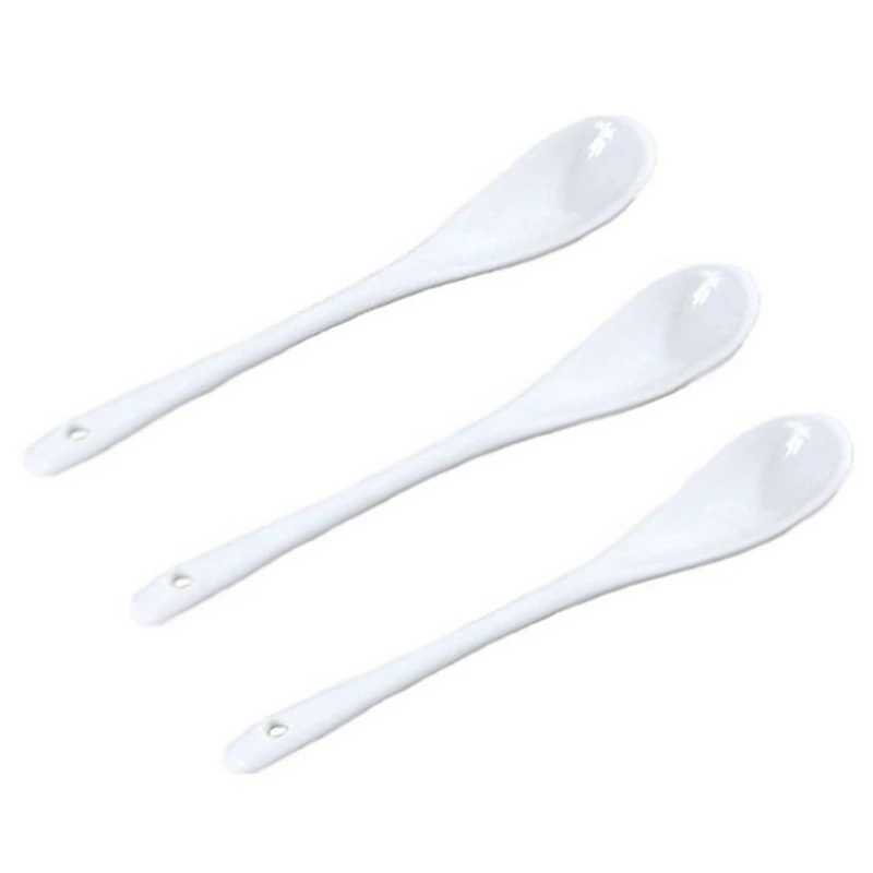 

A63I Set Of 30 Ceramic Spoon Teaspoon Spoon Jam Honey