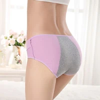 menstrual panties women physiological pants soft cotton proof mid period waterproof underwear waist briefs c7h6