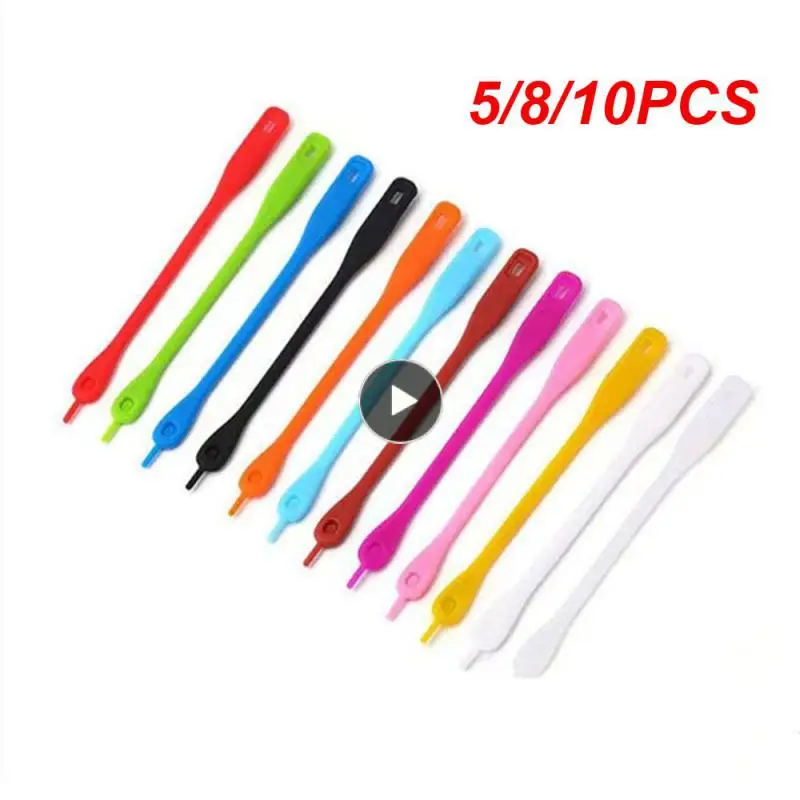 

5/8/10PCS 12 Pieces Food Grade Silicone Wine Glass Pendant Identifier Glass Cup Logo Party Wine Stick Bar Accessories