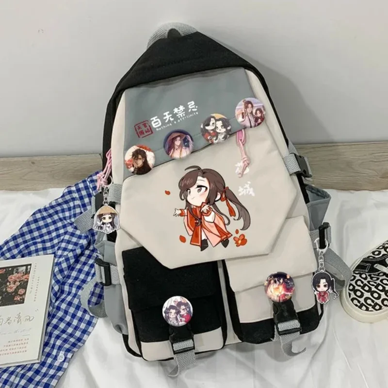 Школьные ранцы Tian Guan Ci Fu TGCF сумки для книг пар Huacheng Xie Lian рюкзак большой емкости