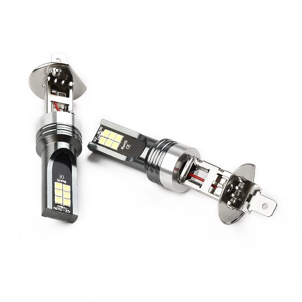 

14000LM H1 LED Lights Bulbs Conversion IP68 Waterproof 2PCS 6500K Accessories Headlight High Low Beam Lamp White
