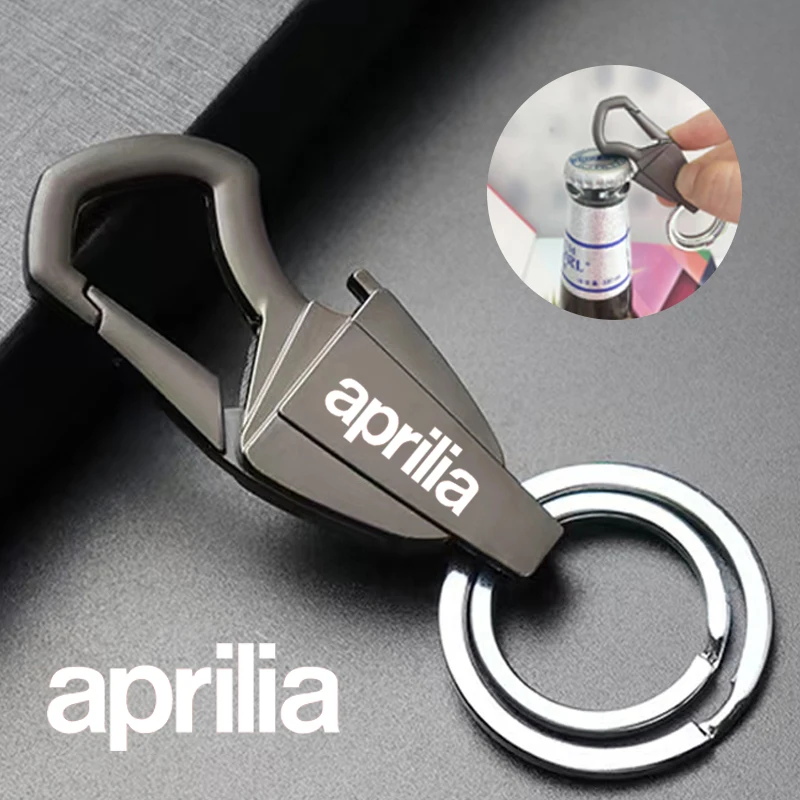 

For Aprilia APR GPR RS RS4 RSV4 Tuono V4 Beer Bottle Opener Motorcycle Keychain Multifunctional Zinc Alloy Key Ring Keyring