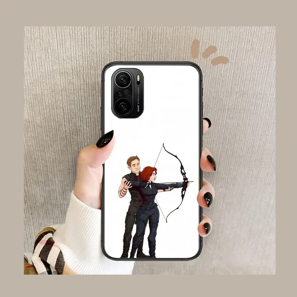 Чехол для телефона с белым фоном Marvel xiaomi redmi POCO F1 F2 F3 X3 Pro M3 9C 10T Lite NFC черный