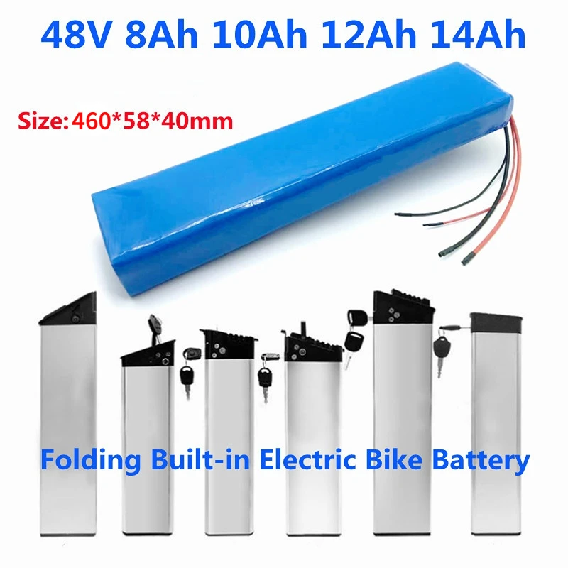

48V Ebike Battery 48V 10Ah 12Ah 14Ah 20Ah 600W 750W 1000W Folding Built-in Electric Bike Battery for samebike LO26 20LVXD