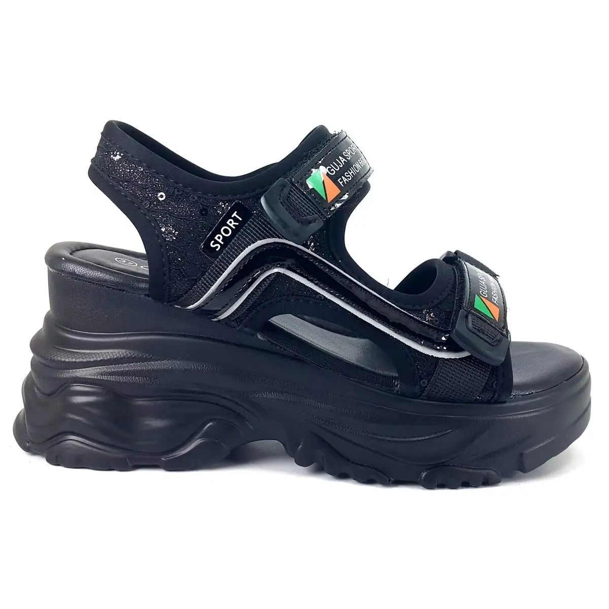 Оригинальная и удобная Черная женская обувь Guja 4139 24YS модель 2024 года новый сезон