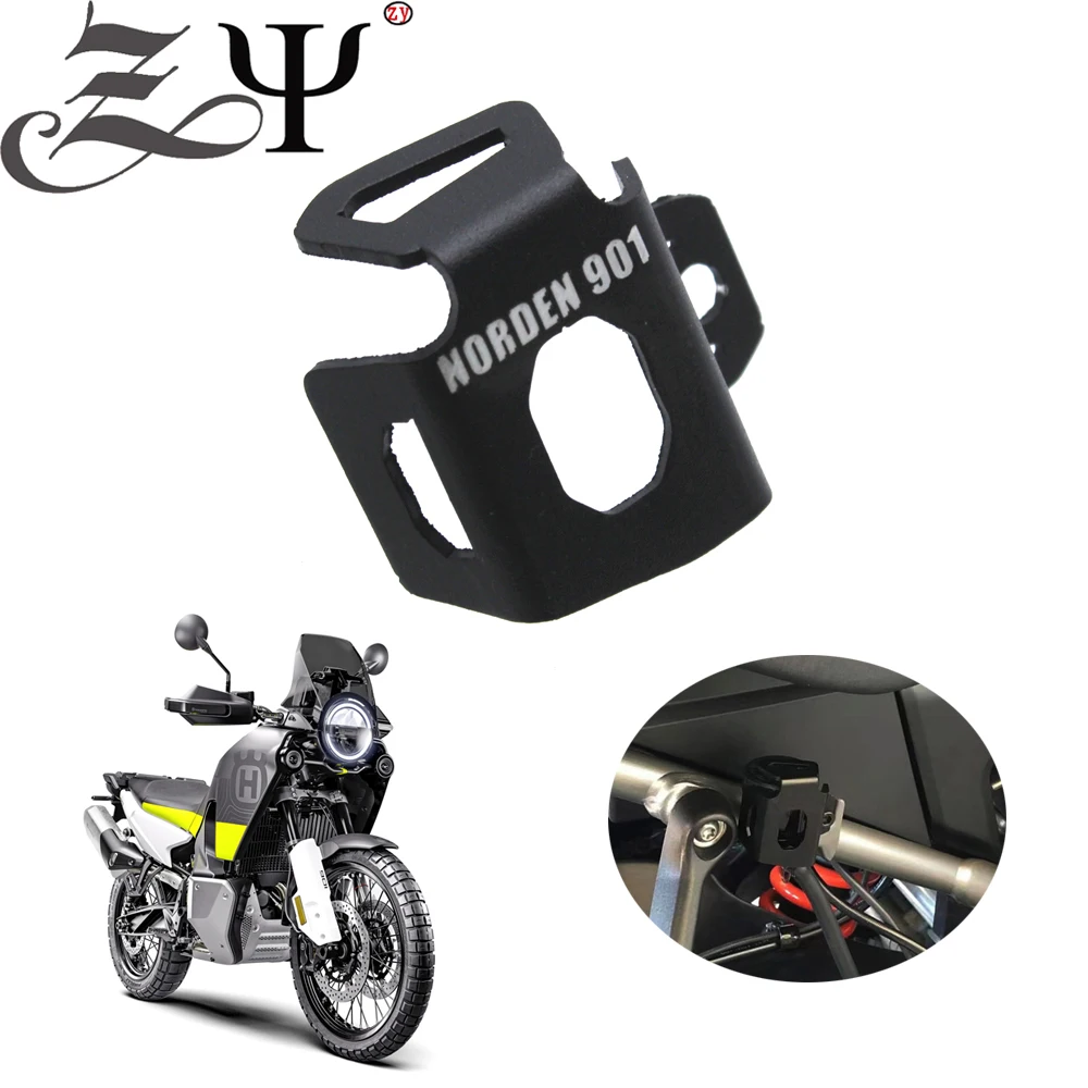 

For Husqvarna Norden901 NORDEN 901 2021 2022 Accessories Rear Brake Fluid Reservoir Guard Cover Protector