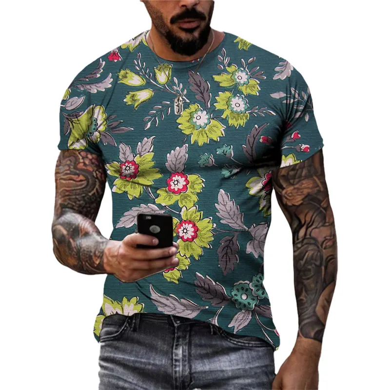 Летняя модная новая футболка в национальном стиле ретро унисекс крутая уличная с