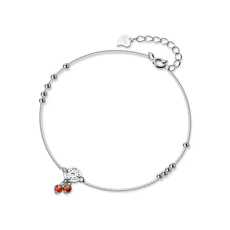 MloveAcc стерлингового серебра 925 пробы бусины монета очаровательные украшения для