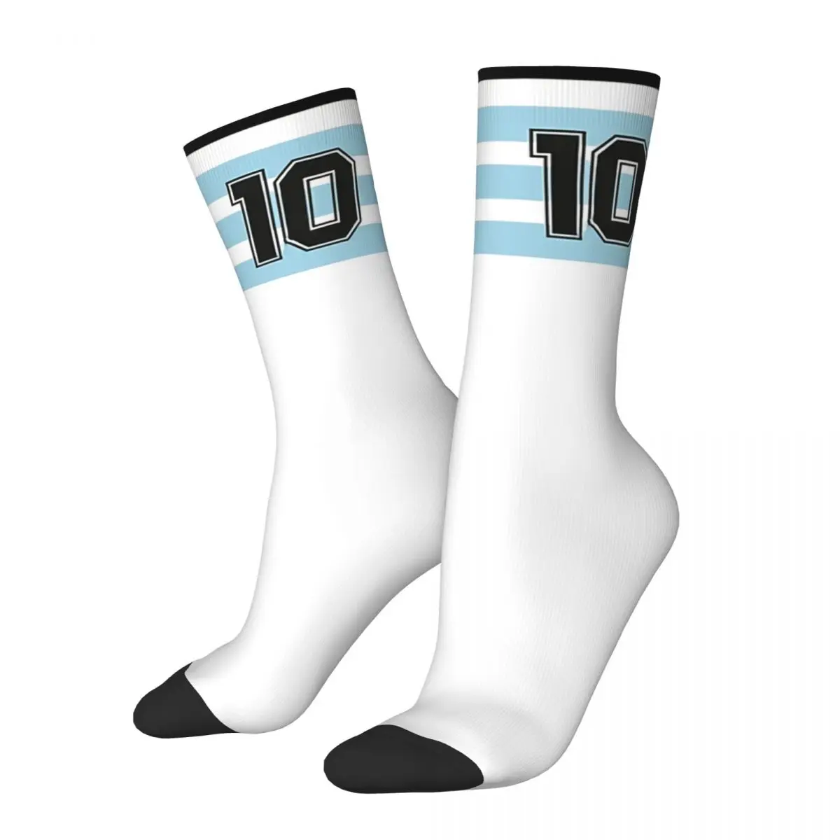 D10S аргентинские носки, новые смешные носки унисекс в стиле Харадзюку С 3D принтом