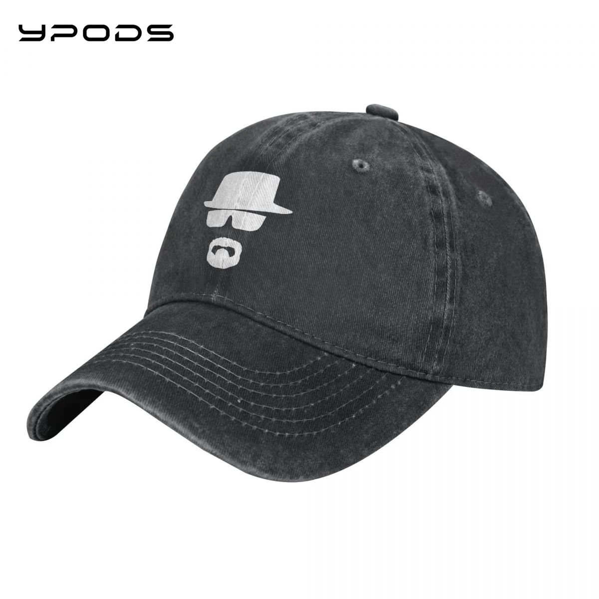 

Denim Baseball Cap Men Women Heisenberg Snapback Hat Summer Sports Hip Hop Cap Gorras