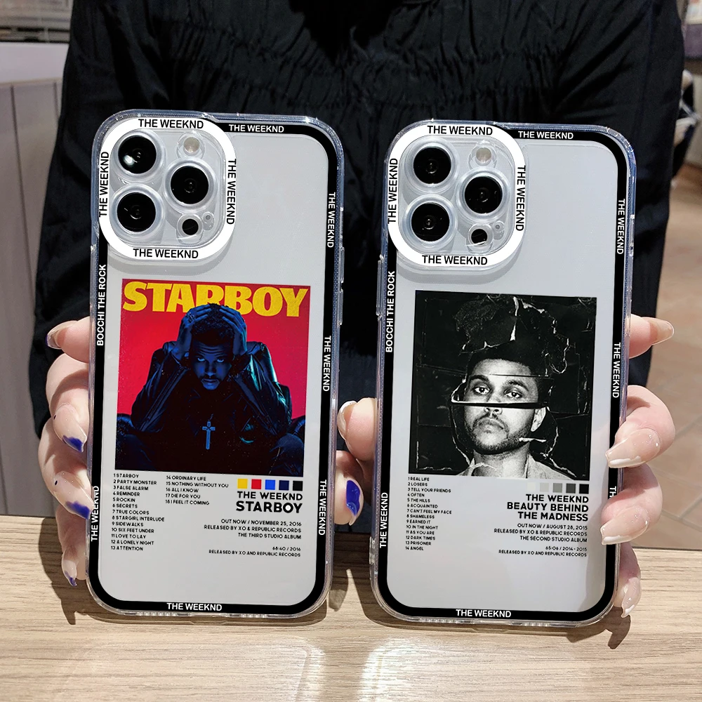 

Минималистичный постер Weeknd, чехол для телефона IPhone 14 13 12 11 Pro Max Mini, чехол для Apple Phone X XS MAX XR 7 8 14 Plus