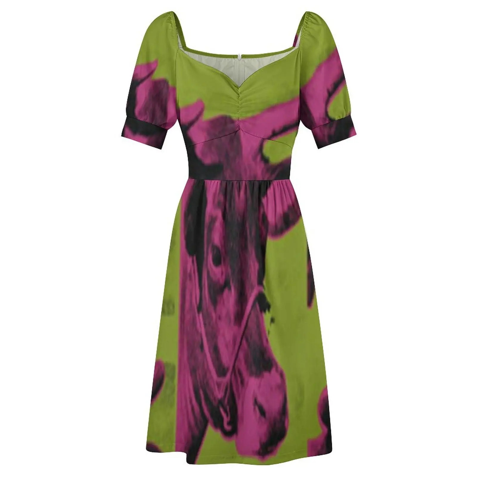 andy warhol цифровая живопись на продажу платье с короткими рукавами женская одежда