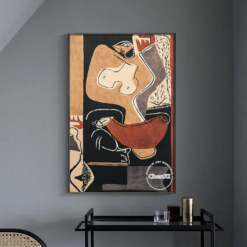 

Home Wall Decoration Picasso Oil Painting Reproduction Hand Painted Abstract Canvas Wall Picture Art Unframed New Arrival