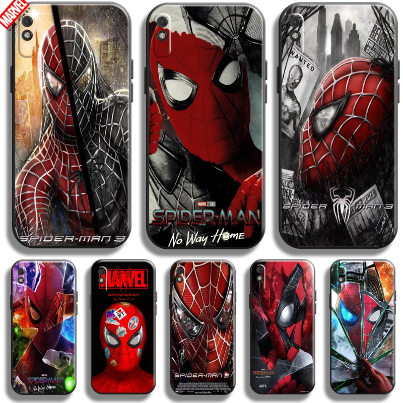 

Spiderman Marvel For Xiaomi Redmi 9i Phone Case 6.53 Inch Soft Silicon Coque Cover Black Funda Thor Captain America
