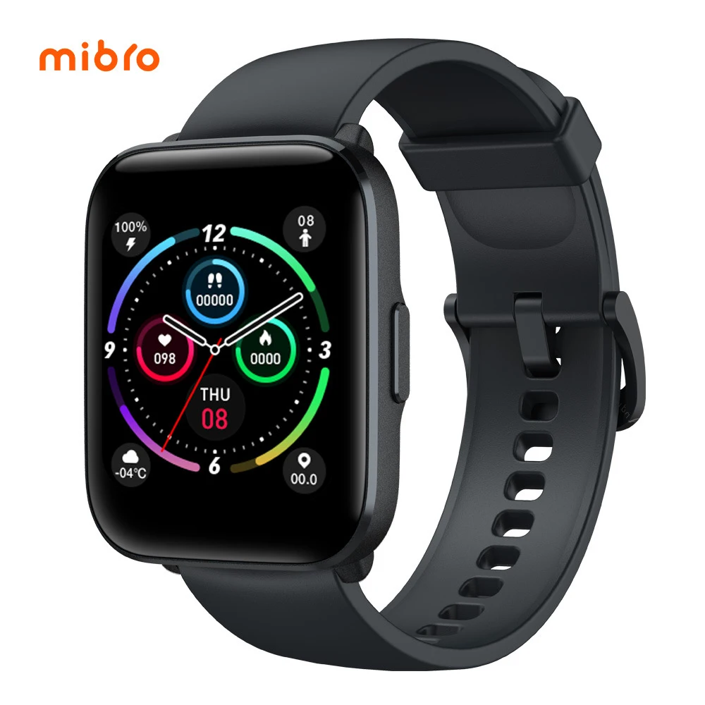 

Mibro C2 Smartwatch 1.69inch HD Screen NFC 2ATM Waterproof Sports Heart Rate Monitor Men Women Smart Watch