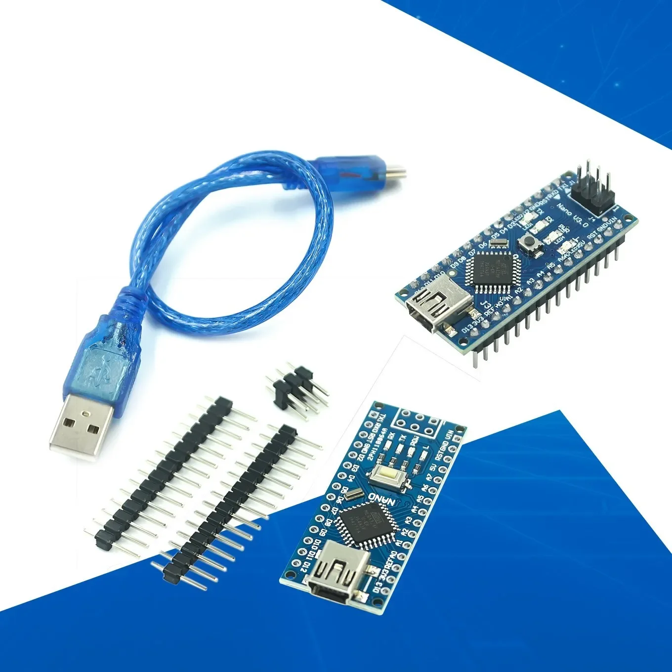 МИНИ-USB для Nano V3.0 ATmega328P CH340G 5 В 16 м плата микроконтроллера arduino NANO 328P 3 0