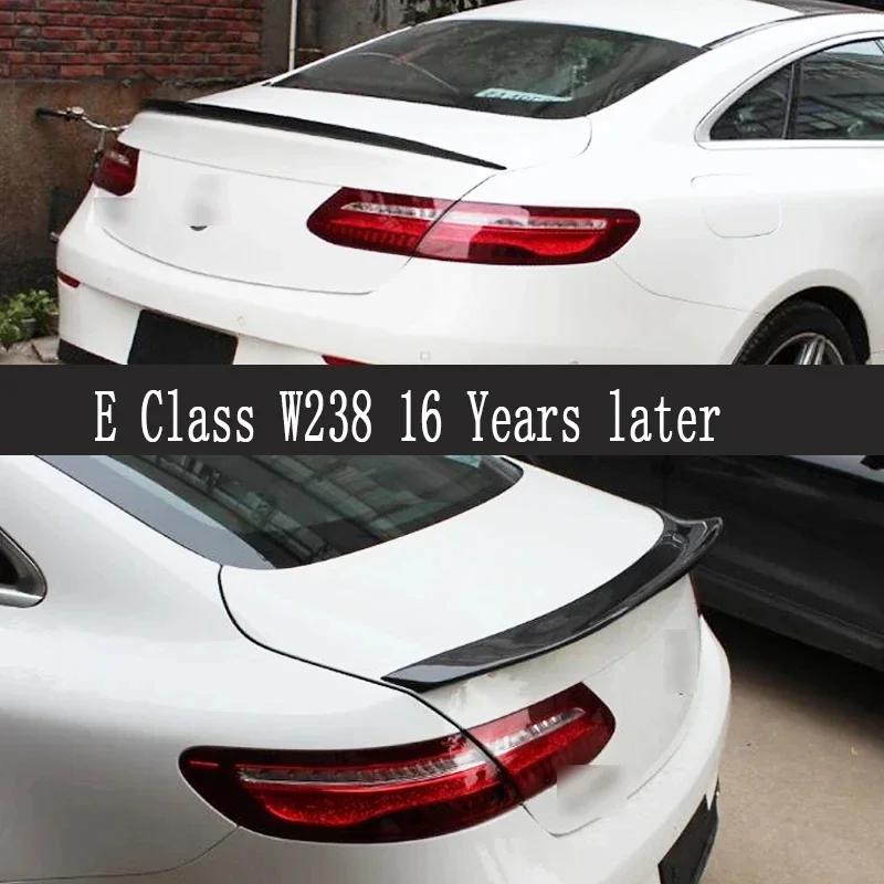 Для Mercedes Benz E Class W238 спойлер из углеродного волокна шунт задние хвостовые плавники