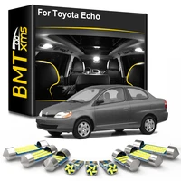bmtxms 7pcs for toyota echo 1999 2000 2001 2002 2003 2004 2005 accessories canbus car led interior light license plate lamp kit