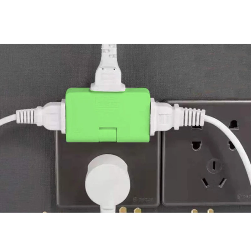 

Rotatable Socket Converter 180 Degree Extension Multi Plug Outlet Adapter