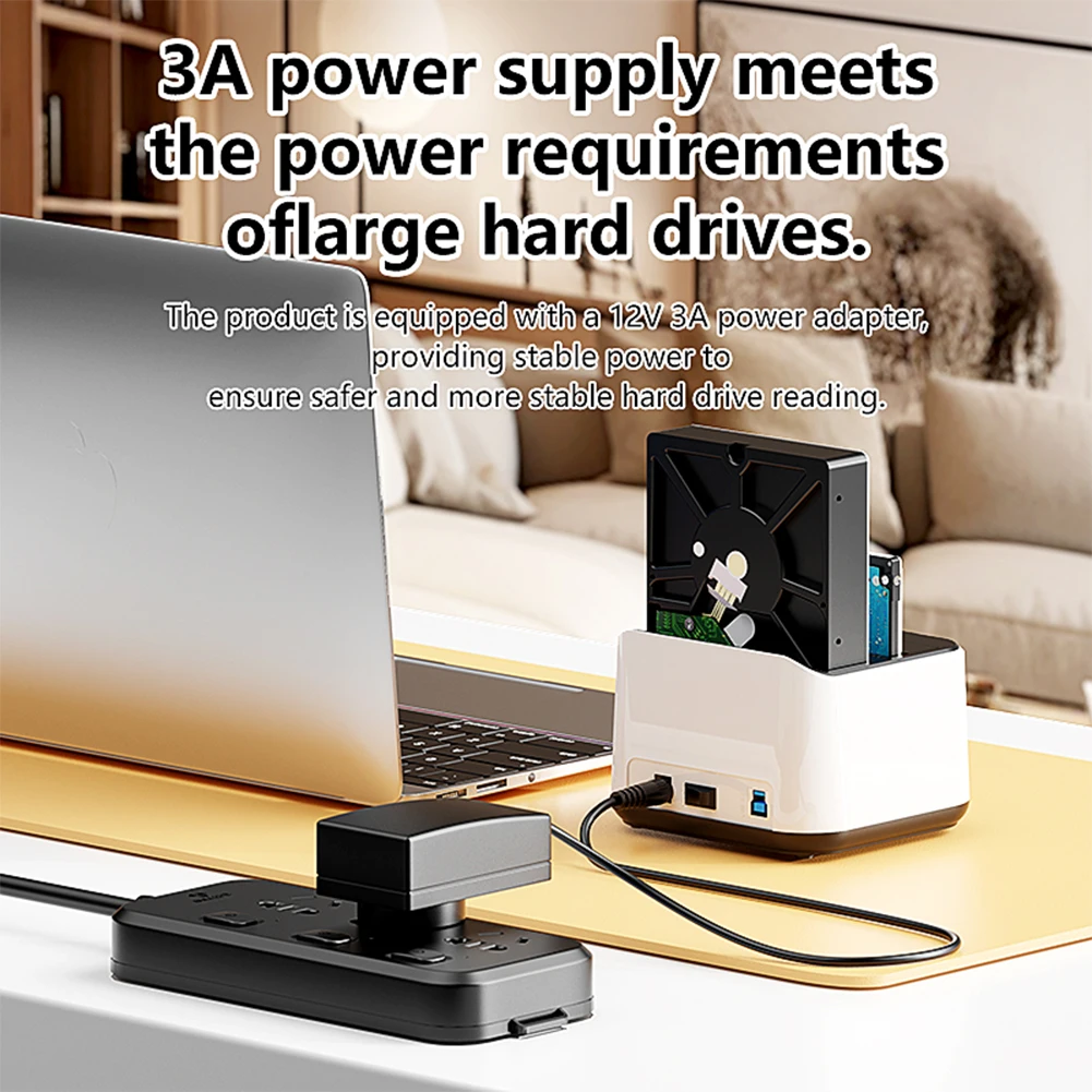 Док-станция USB 3.0 к SATA с двумя отсеками для жесткого диска 20 ТБ X2 2 5 и 3 5-дюймовая