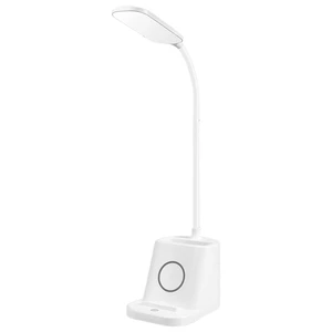LED Desk Lamp,10 W Wireless Charging,3Colours LED Touch Table Lamp For Eye Protection Pen Barrel Light,Reading Desk Lamp