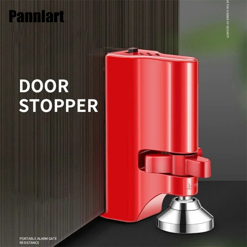 

Pannlart Portable Anti-theft Security Door Lock Non-punch Travel Accommodation Door Stopper Door Lock Security Device Hardware
