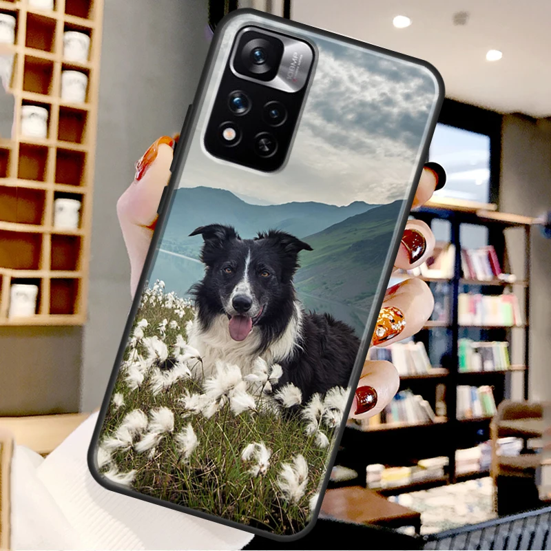 Чехол Border Collie Dog для Xiaomi Redmi Note 11 Pro чехол 10 9 8 10S 9S 9A 9C 9T Coque |