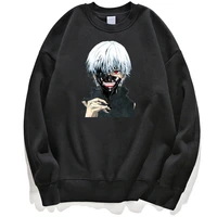 tokyo ghoul kaneki ken men sweatshirt japanese anime hip hop harajuku hoodie jumper hoody streetwear pullovers crewneck jumper