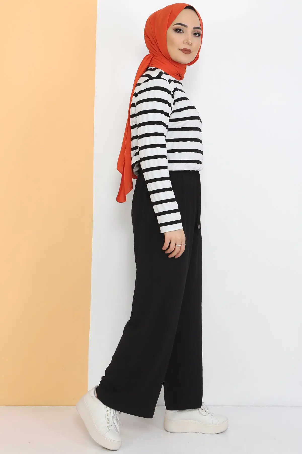 

Leg Pants Black Women's plenty Ayrob Women's Islamic Clothing Pants