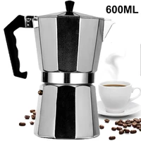 moka pot aluminum geyser italian coffee machine espresso coffee maker for gas stove classic coffeeware home barista accessories