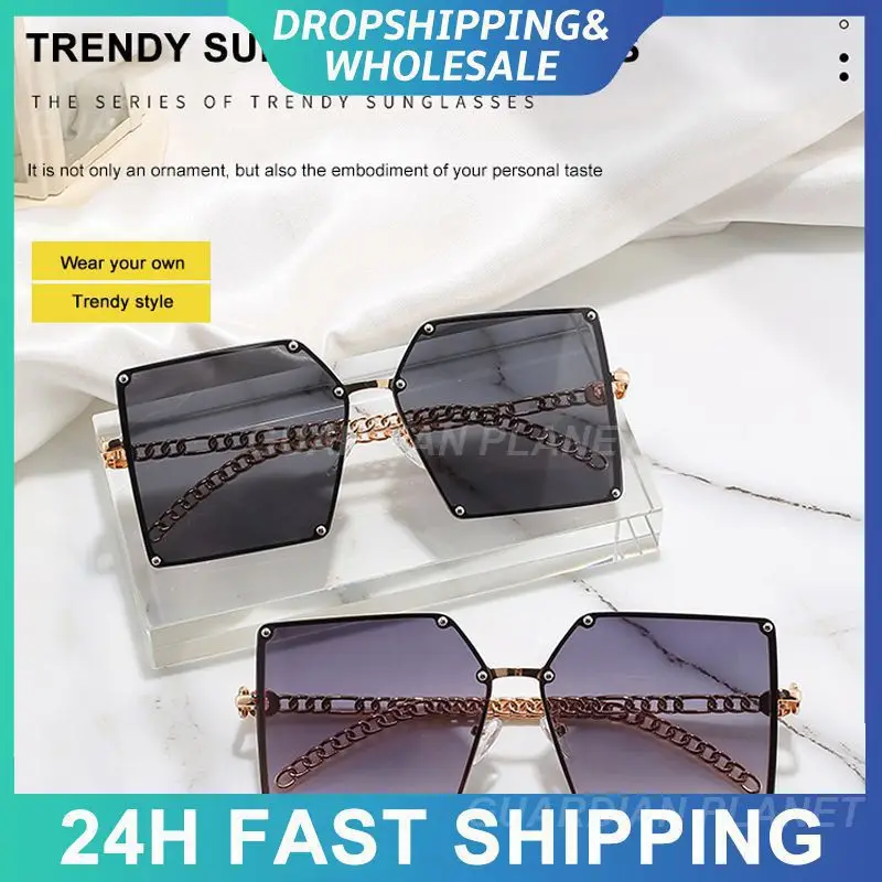 

Новинка Модные солнцезащитные очки ретро металлические полые дужки квадратная большая оправа солнцезащитные очки для мужчин и женщин солнцезащитные очки