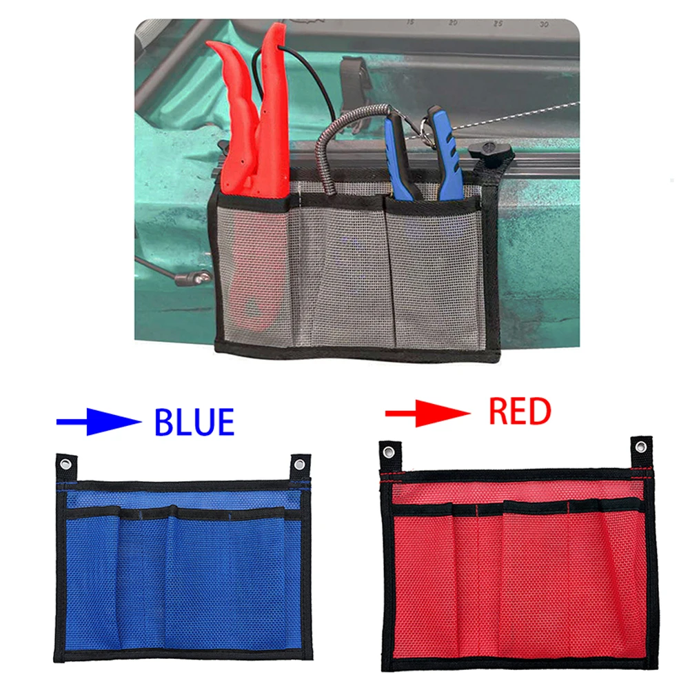 

Marine Yacht Kayak Canoe Accessories Beer Fishing Tackle Box Storage Bag Durable Fishing Tackles Net Storage Bags Boat Accessory