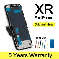 factory wholesale 100 new lcd for iphone xr display screen touch with metal factory display for iphone xr lcd touch screen