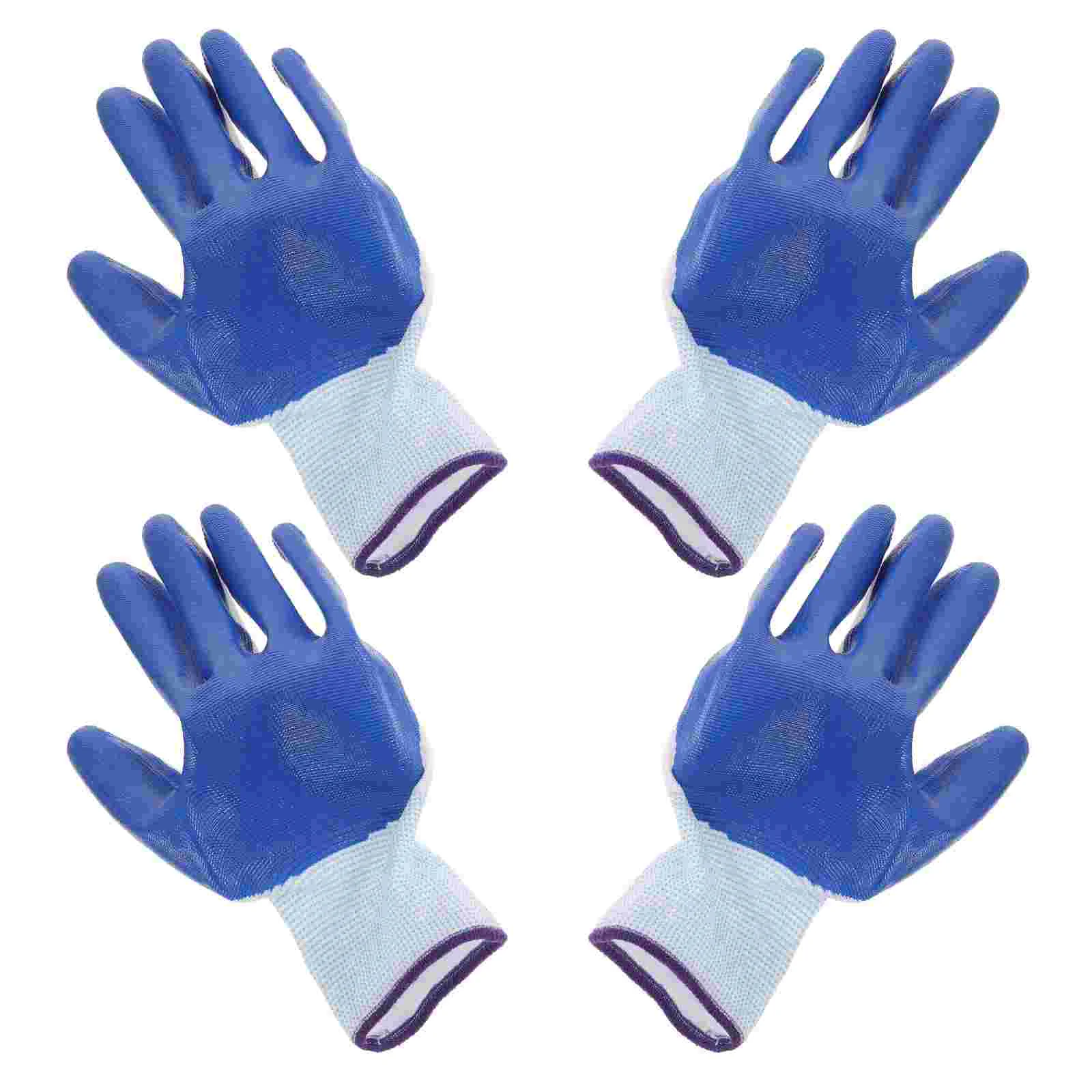 

2 Pairs Anti Bite Gloves Hamster Anti-bite Bite-proof Protective Hand Cover Training Pet Supply Thickening
