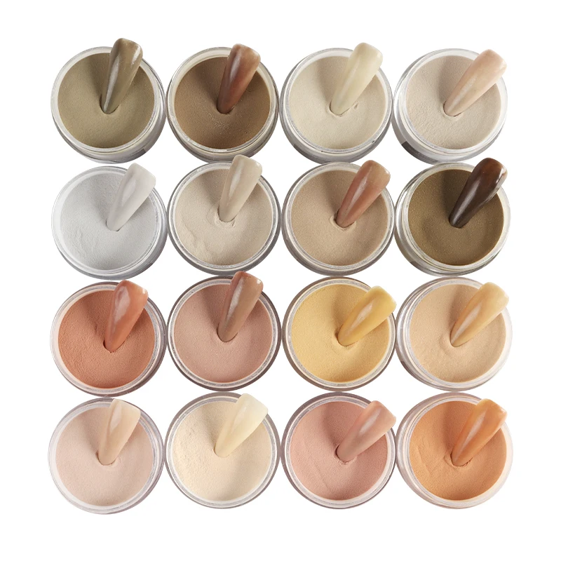 

9 Pcs 15g Nail Acrylic Powder Kit For Manicure Bulk Fine Brown Carve Crystal Polymer Builder Fast Extended DIY Nails Accessories